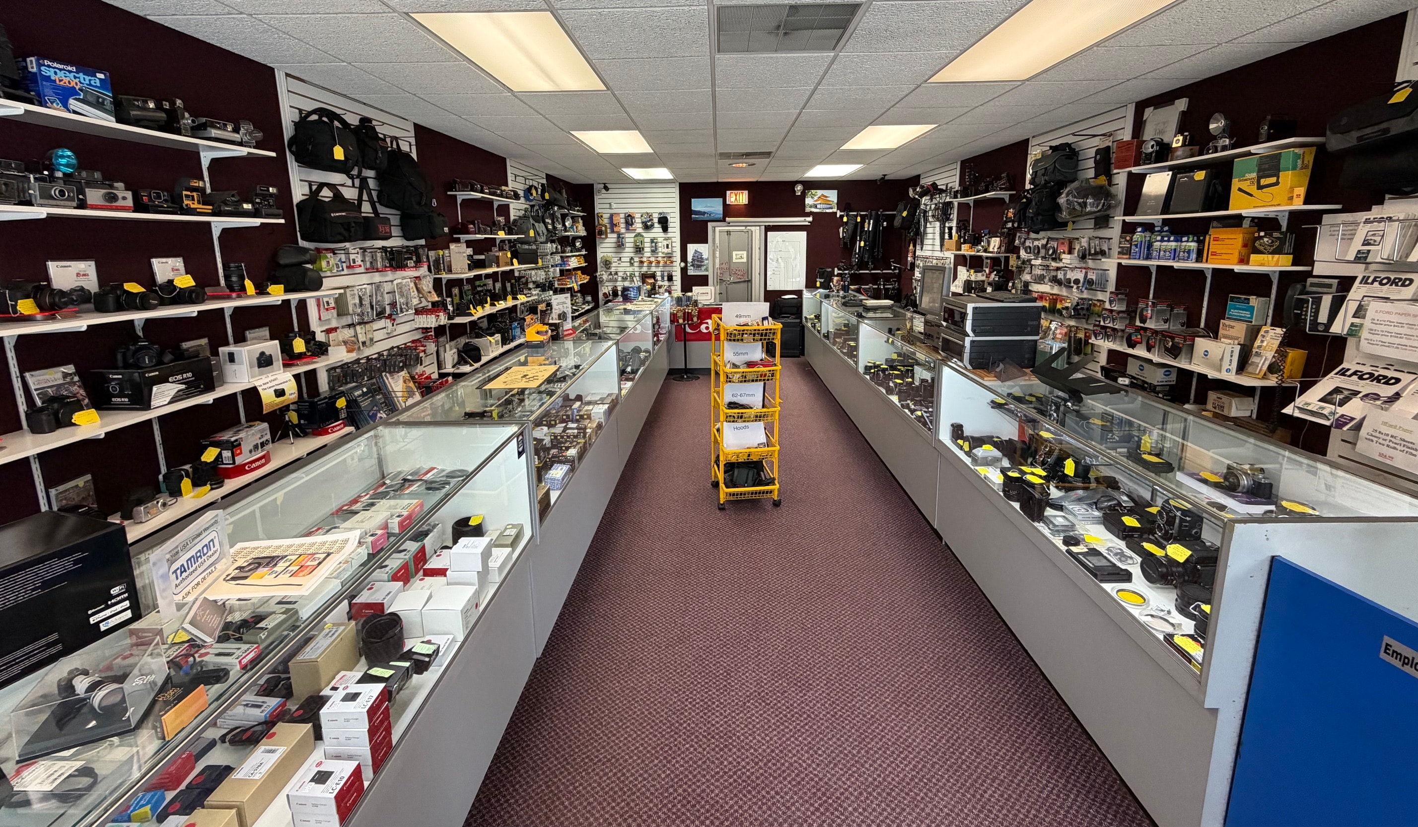 La Grange Camera & Video store interior